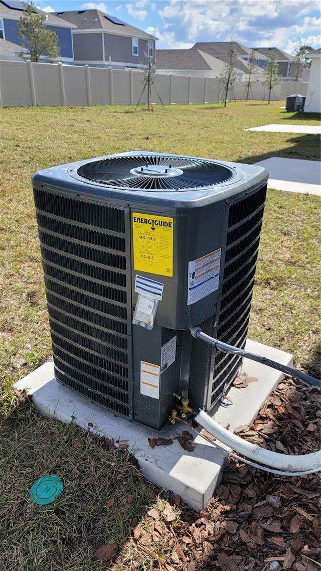 443 Cool Summer Ln, Davenport, FL 33837 - exterior view of central air condition unit and pet washing station