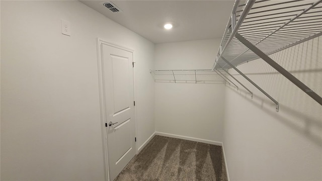 443 Cool Summer Ln, Davenport, FL 33837 - spacious closet featuring dark colored carpet