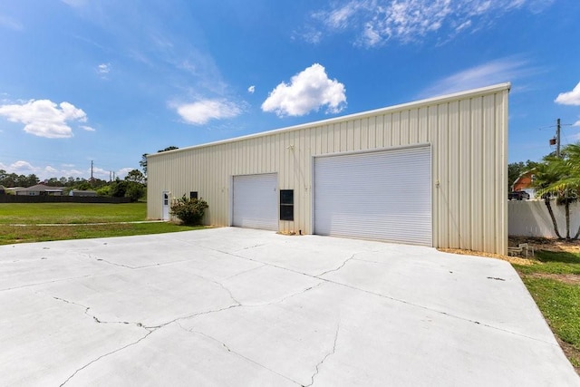 6555 Bay Tree Ct, Saint Cloud, FL 34771 - view of detached garage