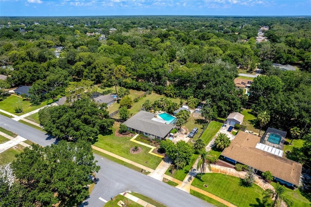 1096 Dyson Dr, Winter Springs, FL 32708 - bird's eye view of a heavily wooded area
