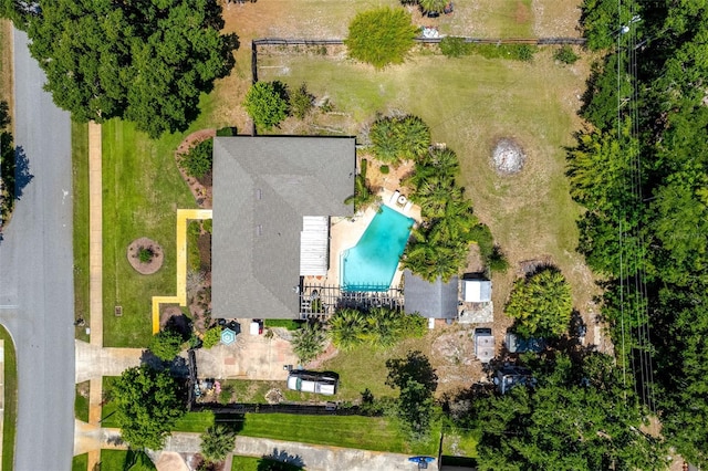 1096 Dyson Dr, Winter Springs, FL 32708 - bird's eye view of a pool