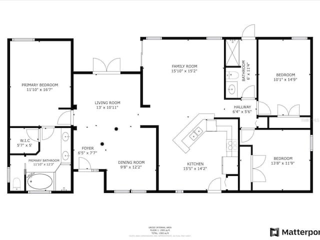 3811 Gator Bay Ln, Saint Cloud, FL 34772 - home floor plan