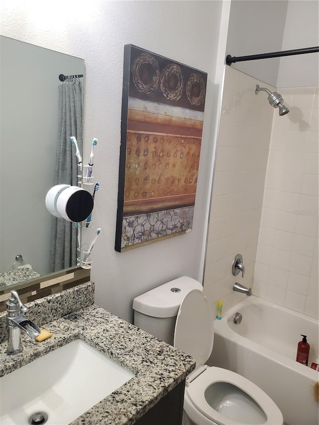 212 Grouper Ct, Poinciana, FL 34759 - full bathroom featuring vanity and shower / bathtub combination