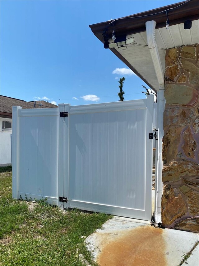 12322 Alta Mira St, North Port, FL 34287 - exterior view of a gate