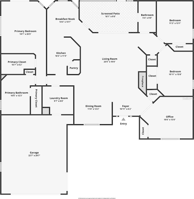 30 Lake Diamond Ave, Ocala, FL 34472 - property floor plan