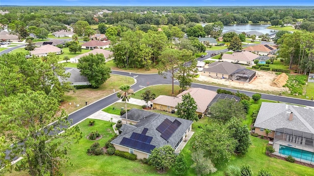 30 Lake Diamond Ave, Ocala, FL 34472 - aerial perspective of suburban area with a nearby body of water