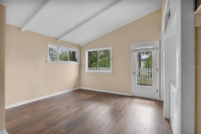 710 Carlton Ave, Lake Wales, FL 33853 - unfurnished room featuring wood finished floors and baseboards