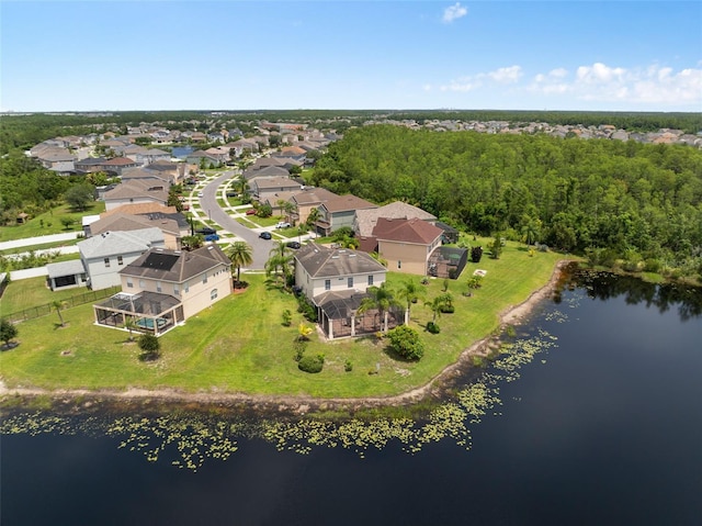 15037 Cedar Branch Way, Orlando, FL 32824 - aerial view of residential area with a large body of water