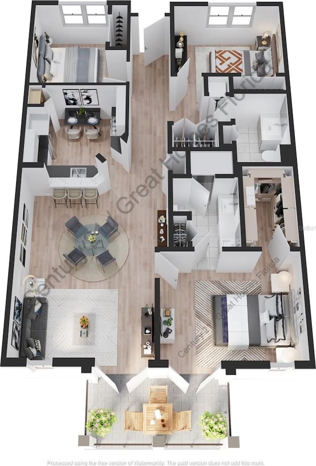 1501 Northern Harrier Way Unit 202, Reunion, FL 34747 - home floor plan