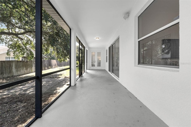 6479 Apple St, Saint Cloud, FL 34771 - unfurnished sunroom with french doors