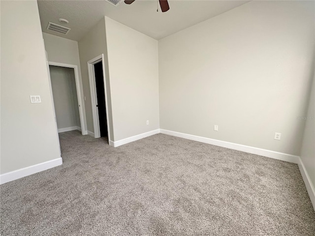 2164 Crosston Cir, Orlando, FL 32824 - carpeted spare room with ceiling fan and baseboards
