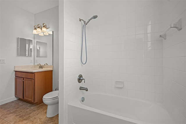1394 Palmetto Dunes St, Champions Gate, FL 33896 - full bath with toilet, vanity, and shower / washtub combination