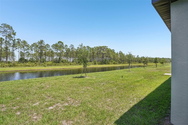 3214 Viceroy Ct, Kissimmee, FL 34759 - view of green lawn featuring a water view
