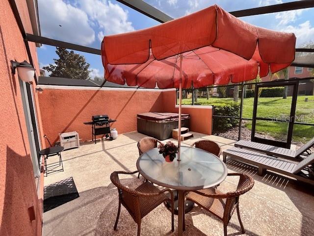 3014 Red Ginger Rd, Kissimmee, FL 34747 - view of patio / terrace with area for grilling