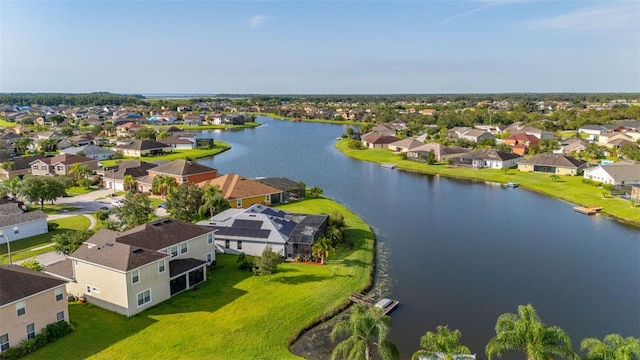1760 Boat Launch Rd, Kissimmee, FL 34746 - aerial view of residential area featuring a large body of water