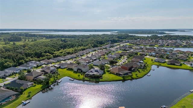 1760 Boat Launch Rd, Kissimmee, FL 34746 - aerial perspective of suburban area with a nearby body of water
