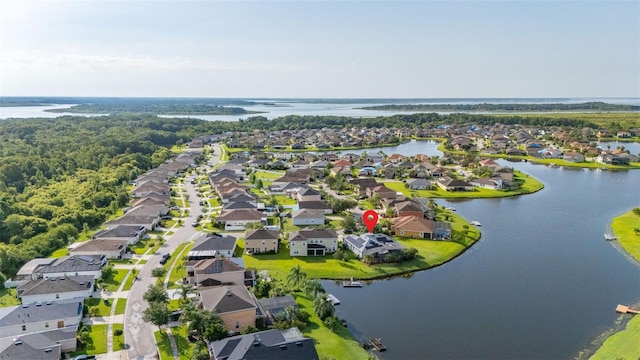 1760 Boat Launch Rd, Kissimmee, FL 34746 - aerial view of residential area with a nearby body of water