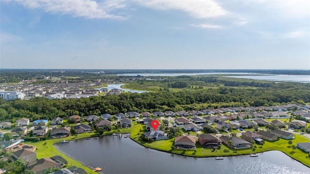 1760 Boat Launch Rd, Kissimmee, FL 34746 - aerial perspective of suburban area with a nearby body of water