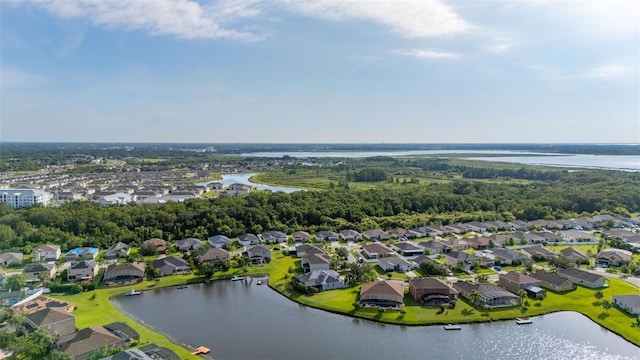 1760 Boat Launch Rd, Kissimmee, FL 34746 - aerial view of residential area with a large body of water
