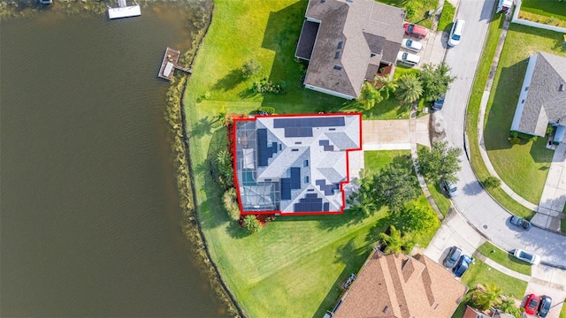 1760 Boat Launch Rd, Kissimmee, FL 34746 - view of property location with property parcel outlined and a nearby body of water