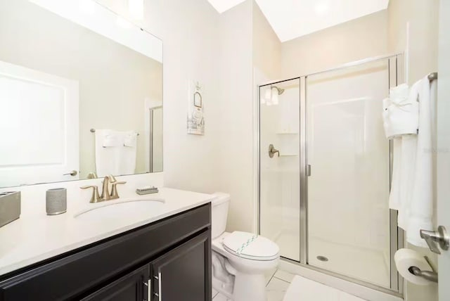 4903 Windermere Ave, Kissimmee, FL 34746 - full bath with toilet, a stall shower, and vanity