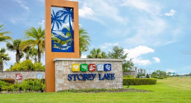 4903 Windermere Ave, Kissimmee, FL 34746 - community / neighborhood sign with a lawn