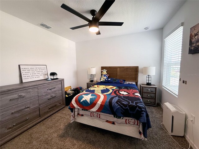 2086 Crape Jasmine Ln, Orlando, FL 32824 - bedroom with carpet flooring and a ceiling fan