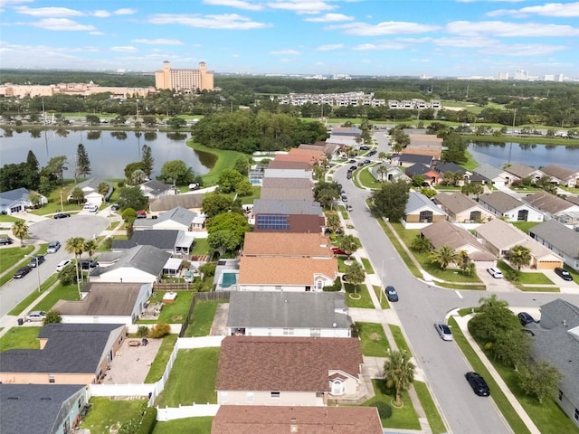 2912 Lazlo Ln, Orlando, FL 32837 - aerial view of property and surrounding area with a large body of water
