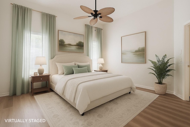 1851 Hammock Moss Dr, Orlando, FL 32820 - bedroom featuring light wood finished floors and baseboards