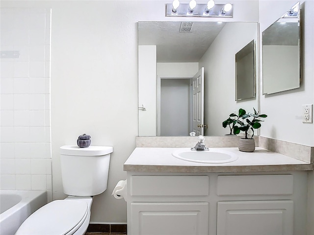 1851 Hammock Moss Dr, Orlando, FL 32820 - full bath with toilet, vanity, and tub / shower combination