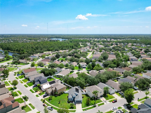 1851 Hammock Moss Dr, Orlando, FL 32820 - aerial view of residential area featuring a large body of water