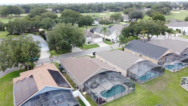 1364 Rebecca Dr, Haines City, FL 33844 - aerial view of residential area featuring a golf club