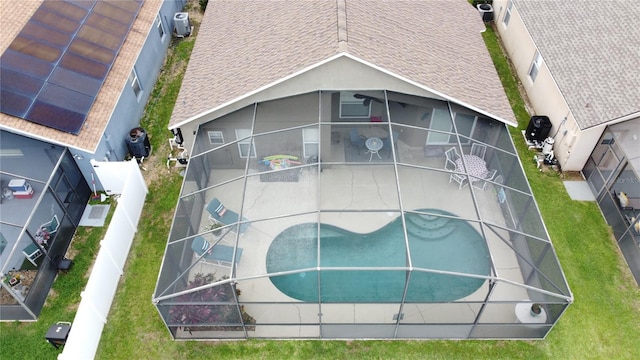 1364 Rebecca Dr, Haines City, FL 33844 - view of subject property with a pool