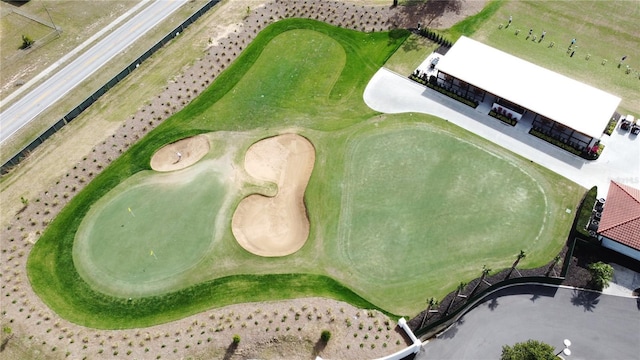 1364 Rebecca Dr, Haines City, FL 33844 - bird's eye view of a golf club
