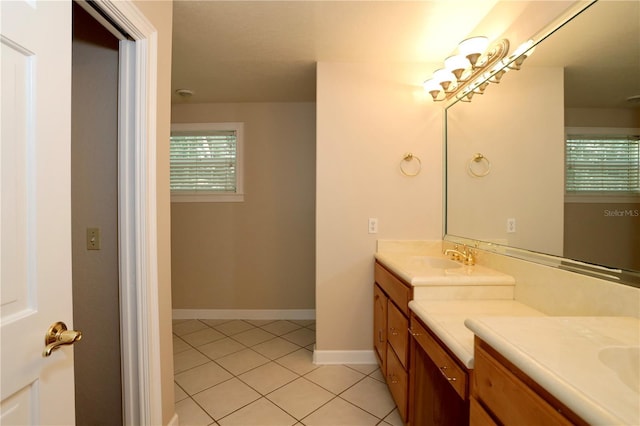 1843 Harbor Blvd, Kissimmee, FL 34744 - bathroom featuring vanity and tile patterned flooring