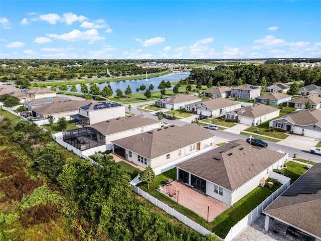 1951 Partin Terrace Rd, Kissimmee, FL 34744 - aerial perspective of suburban area featuring a large body of water