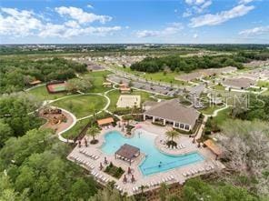 1951 Partin Terrace Rd, Kissimmee, FL 34744 - aerial view of property's location featuring a pool area