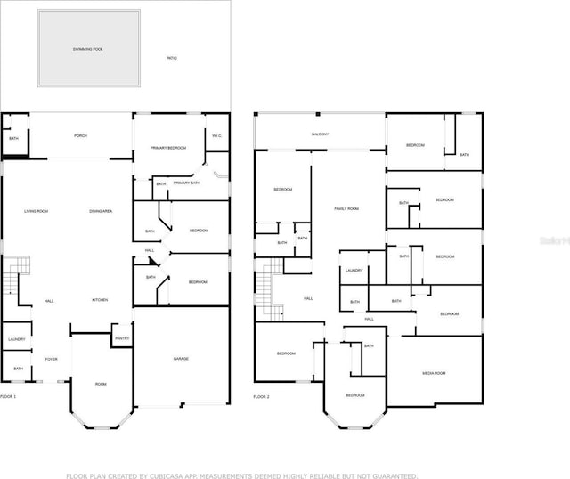 7616 Brookhurst Ln, Kissimmee, FL 34747 - home floor plan