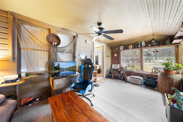 517 Carolina Ave, Saint Cloud, FL 34769 - sunroom featuring vaulted ceiling