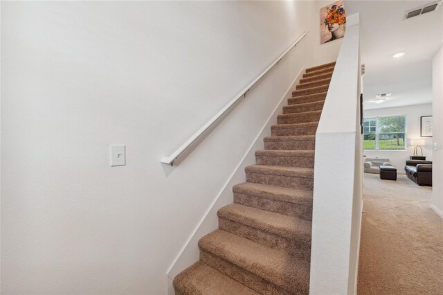 955 Grandin St, Davenport, FL 33837 - stairs featuring carpet