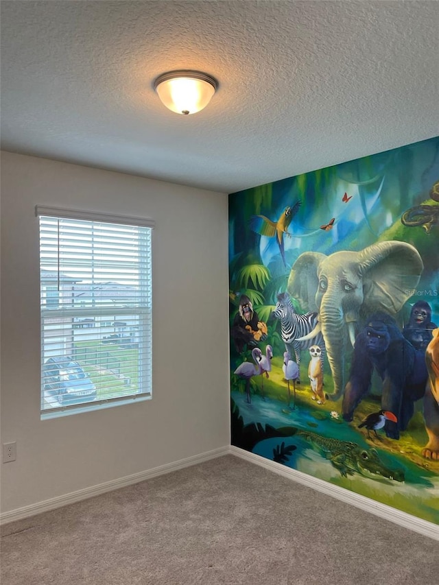 254 Mandovi St, Davenport, FL 33837 - carpeted spare room with a textured ceiling and baseboards