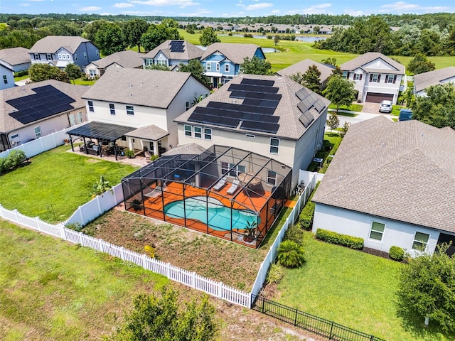 3420 Middlebrook Pl, Harmony, FL 34773 - aerial perspective of suburban area