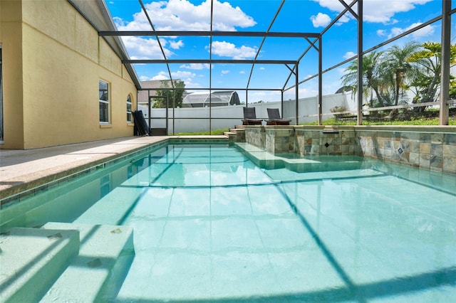 737 Oxford Dr, Davenport, FL 33897 - view of pool featuring a lanai and a patio