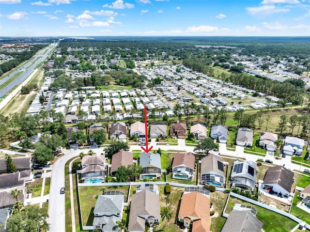 737 Oxford Dr, Davenport, FL 33897 - aerial perspective of suburban area