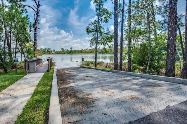 10836 Royal Cypress Way, Orlando, FL 32836 - water view with a boat ramp