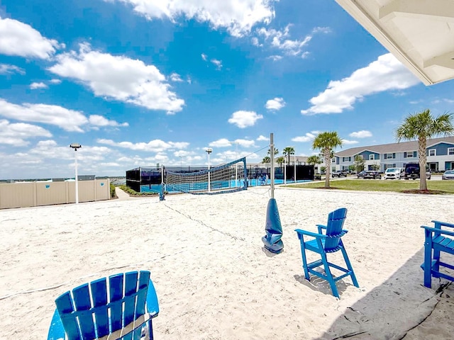 1876 Summer Dr, Davenport, FL 33897 - view of community featuring volleyball court