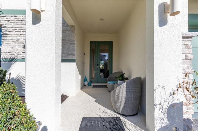 2623 Calistoga Ave, Kissimmee, FL 34741 - property entrance with stucco siding and stone siding