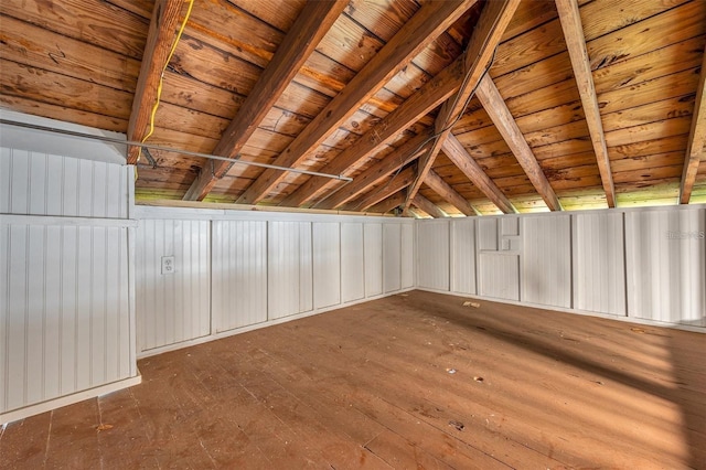 2601 Upton St S, Gulfport, FL 33711 - additional living space featuring hardwood / wood-style floors and wooden ceiling
