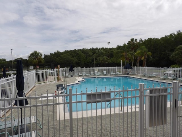 3074 Bay Laurel Cir N, Kissimmee, FL 34744 - community pool featuring a patio area