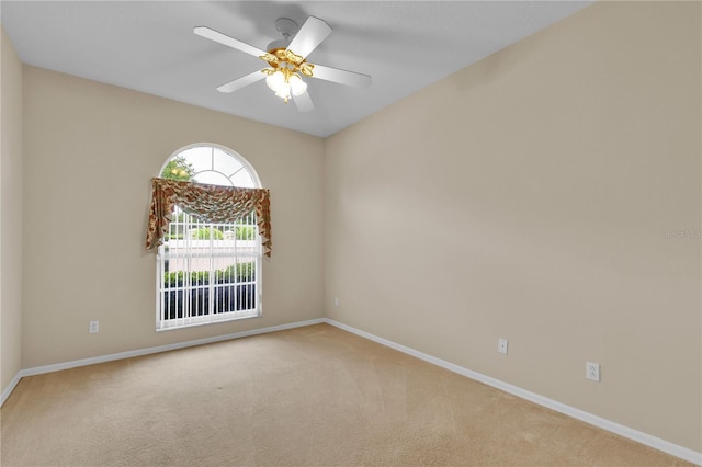 4065 Kingsley St, Clermont, FL 34711 - empty room with carpet flooring and ceiling fan